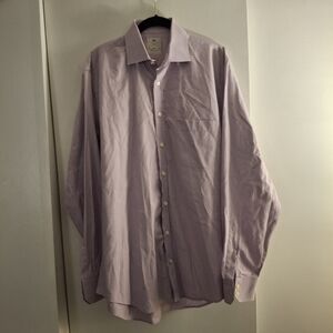 Hawes & Curtis Men's Lavender Dress Shirt